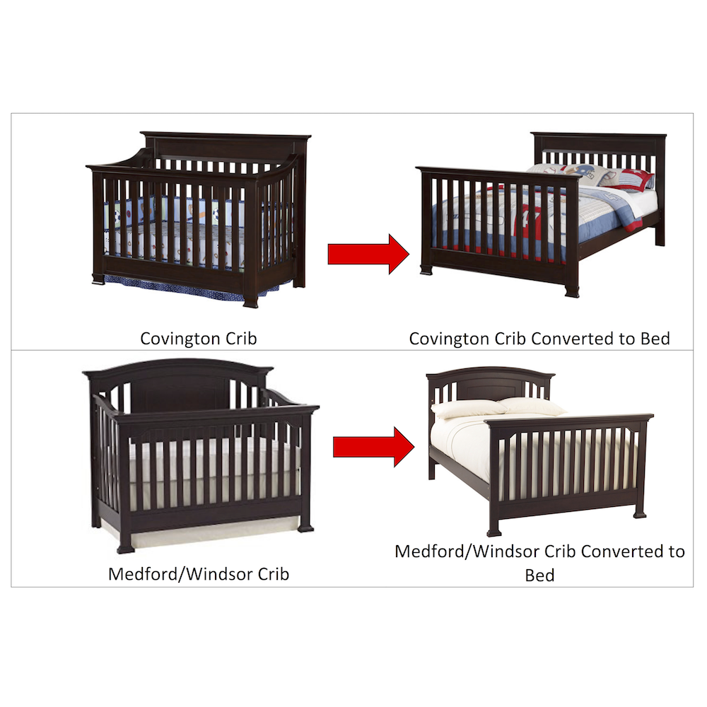 crib convert to full bed