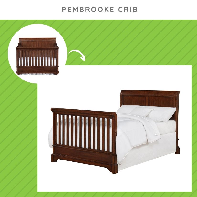 pembrooke bertini crib conversion kit