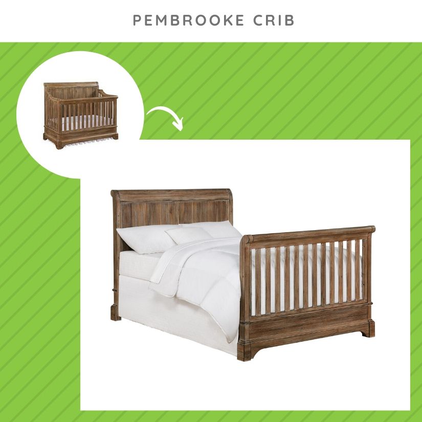 pembrooke bertini crib conversion kit