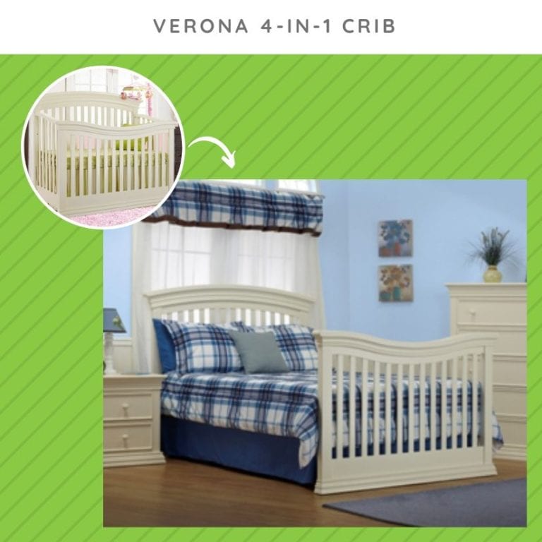 Sorelle Full Size Conversion Kit Bed Rails with Free Shipping
