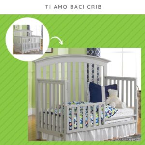 Graco Universal White Toddler Safety Guardrail Slats Kit